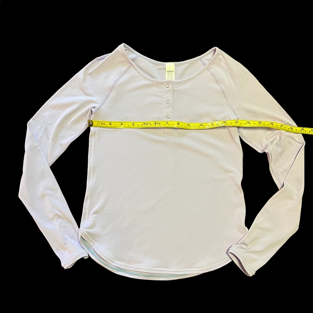 Ivivva by Lululemon Girls long sleeve lilac shirt